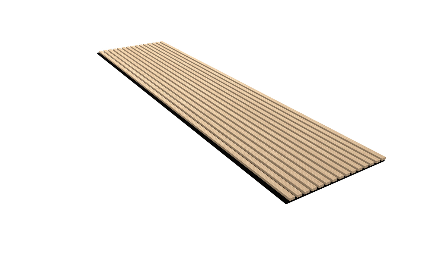 WallParta Yellow Oak Acoustic Slat Wood Vaneer Wall Panels