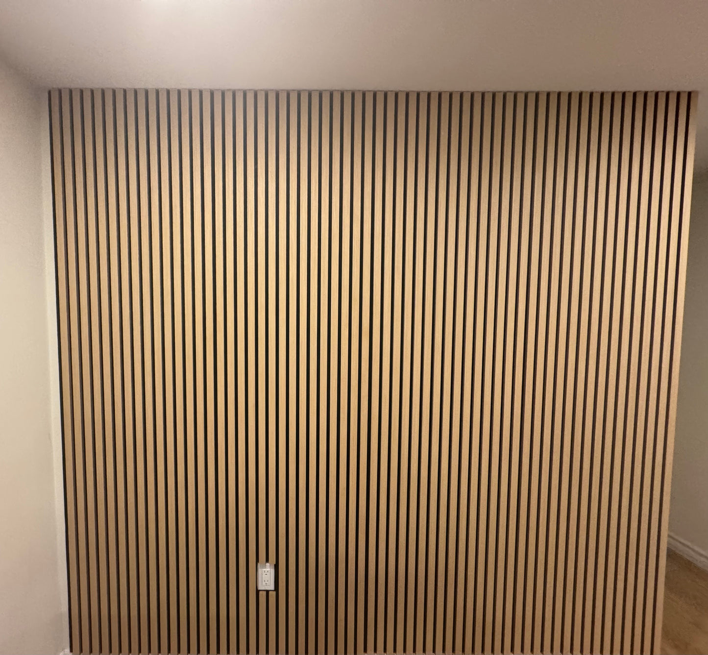 Yellow Oak Acoustic Slat Wood Panels