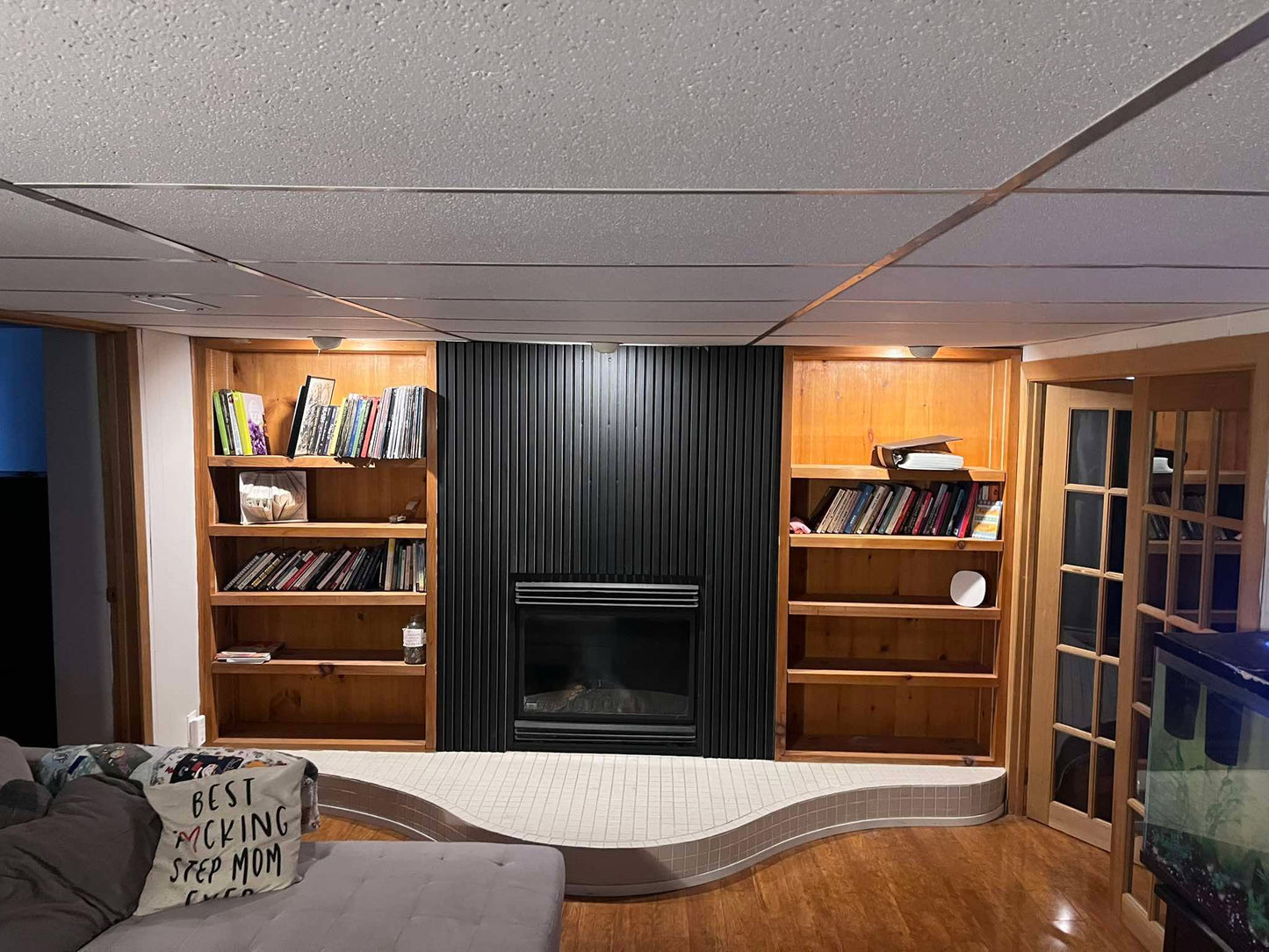 Black Oak Acoustic Slat Wood Panels