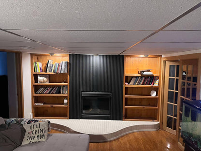 Black Oak Acoustic Slat Wood Panels