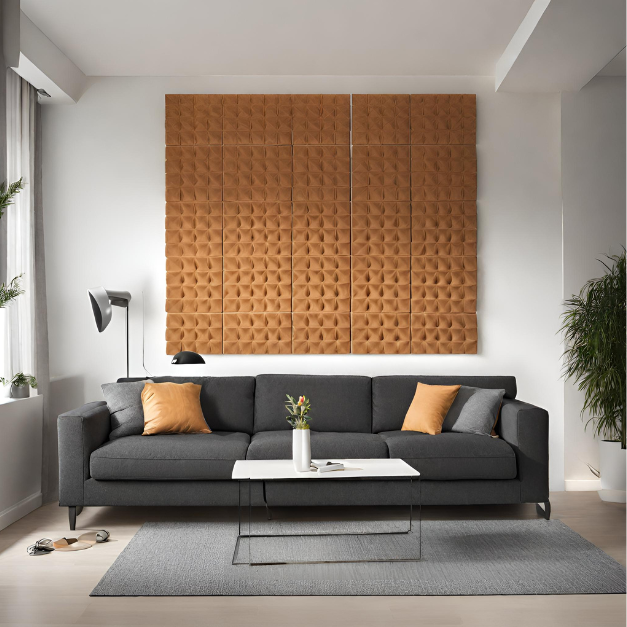 Tangerine Acoustic Wall Panels