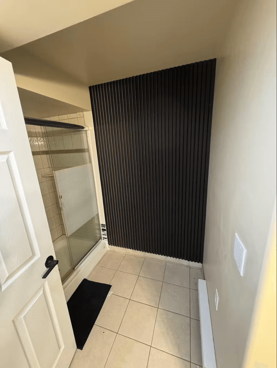 Black Oak Acoustic Slat Wood Panels - 2 Pack