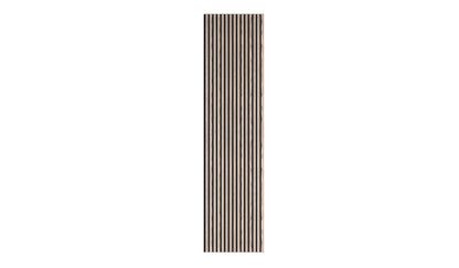 WallParta Smoked Walnut Acoustic Slat Wood Vaneer Wall Panels