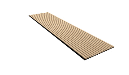 WallParta Yellow Oak Acoustic Slat Wood Vaneer Wall Panels